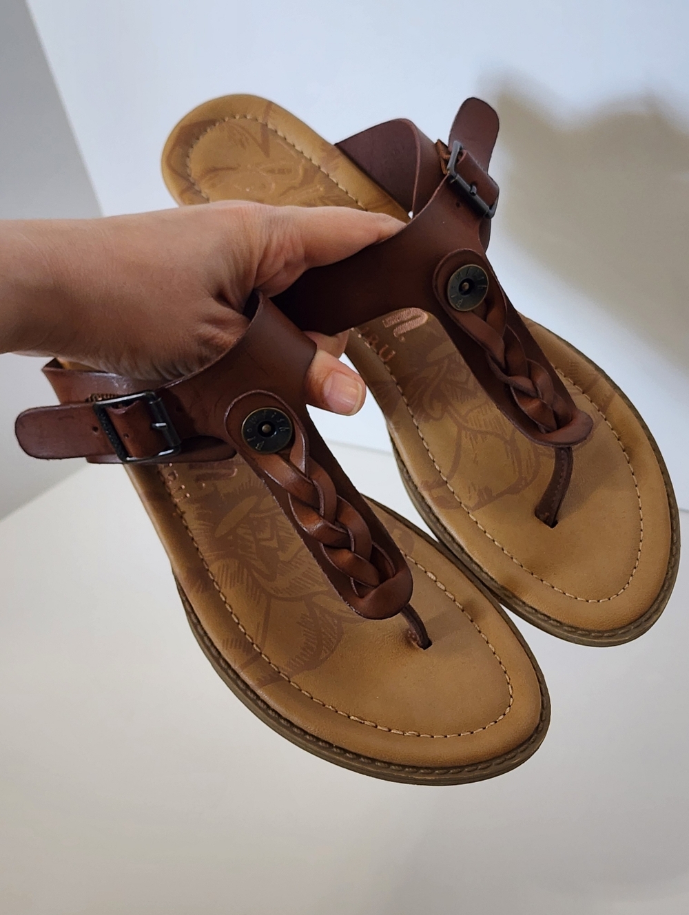 Blowfish Brown Sandals EUC - Picture 5 of 7